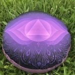 Čakra tretieho oka- pohánkový podsedák 35x10 cm