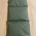 Pohánkový vankúš 50x20 cm - machovozelený